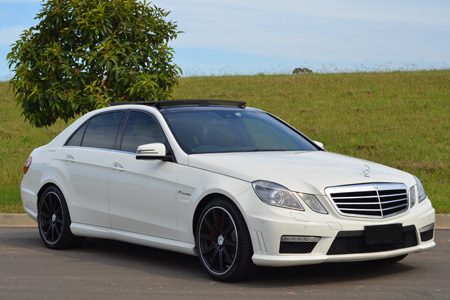 MERCEDES E-CLASS E63 AMG - Wedding Cars Australia